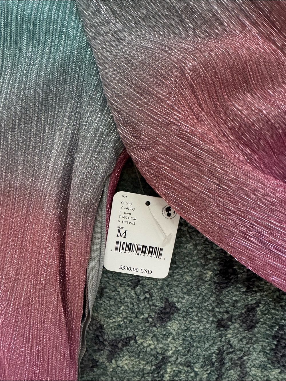 SAYLOR Multicolor Ombre Mini Dress - Picture 3 of 3